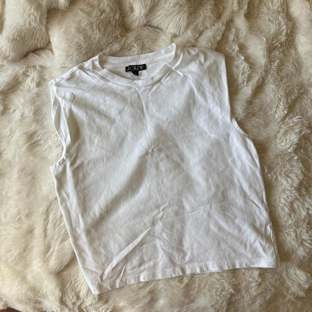 Jcrew Women's White Vest